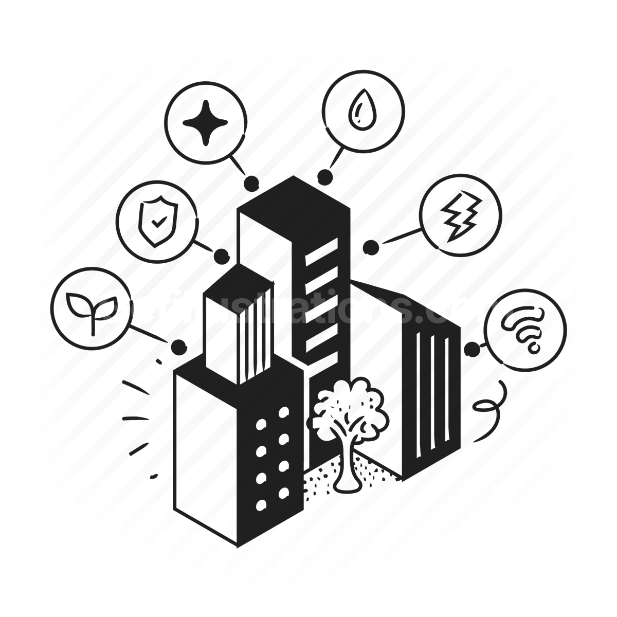 Tech and Innovation illustration preview image